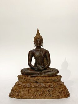 พระพุทธรูป ปางสมาธิ (ประจำวันพฤหัสบดี) หน้าตัก 5 นิ้ว