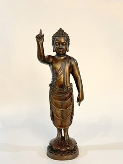 พระพุทธเจ้าน้อย (เบบี้บุดด้า) หน้าตัก 9 นิ้ว