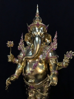 พระพิฆเนศ ปางเหนือเมฆ หน้าตัก 9 นิ้ว