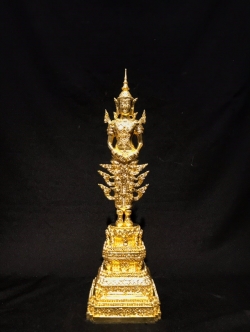 พระพุทธรูปปางถวายเนตร ทรงเครื่องจักพรรดิ์ หน้าตัก 5 นิ้ว