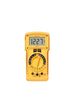 AMPROBE รุ่น HD160C ดิจิตอลมัลติมิเตอร์ขนาดแรงดันไฟฟ้า 1500Vdc & 1000Vac@ สำหรับงานซ่อมบำรุงระบบโซลาร์ภาคสนามตัวเครื่อง IP67 Heavy Duty TRMS Multimeter with Temperature