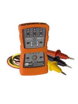 SONEL TKF-13 เครื่องตรวจวัดลำดับเฟสของระบบไฟฟ้า 3 เฟส และลำดับเฟสของมอเตอร์แบบไม่ใช้เทสลีด