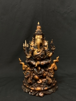 พระพิฆเนศ ปางตรีมุขคณปติ หน้าตัก 5 นิ้ว