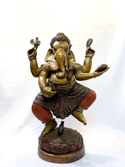 พระพิฆเนศ ปางลีลา หน้าตัก 16 นิ้ว