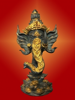 เศียรพระพิฆเนศ รุ่นมหาศิวะคเณศ (ด้านหลังพระพักตร์พระศิวะ)