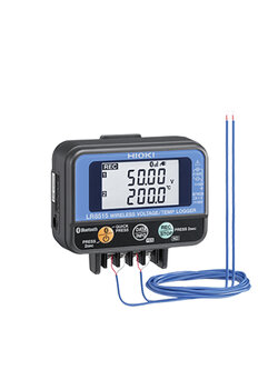 HIOKI LR8515 เครื่องบันทึกข้อมูลค่าแรงดันไฟฟ้าและค่าอุณหภูมิ (Wireless Compact - Voltage/Temp Logger)
