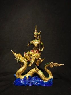 ท้าววิรูปักษ์ ท้าววิรูปักโขนาคราช หน้าตัก 5 นิ้ว