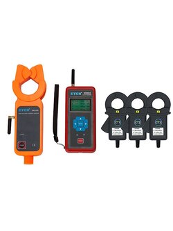 ETCR9500C-030 แคลมป์วัดอัตราส่วนหม้อแปลงไฟฟ้าแรงดันไฟสูง (Turn ratio) ชนิด 3 เฟส แบบแยกหน้าจอแสดงค่าผ่านการสื่อสารแบบไร้สาย (Three-Channel Wireless HV Transformation Ratio Tester)