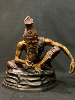 ปู่ฤาษีจับยาม หน้าตัก 12 นิ้ว