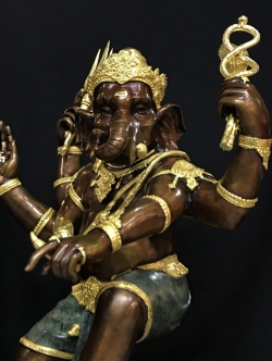 พระพิฆเนศ ปางนาฏราช หน้าตัก 16 นิ้ว