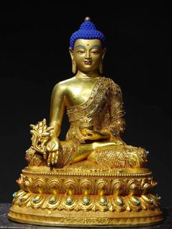 Pre-Order : พระไภษัชยคุรุ สูง 32 cm