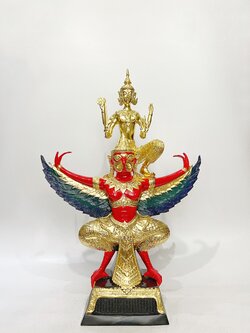 พระนารายณ์ทรงครุฑ สูง 25 นิ้ว