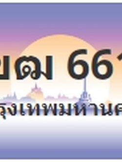 ป้ายประมูล 1ขฒ 6611