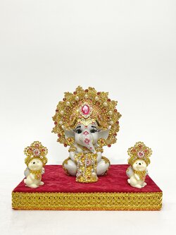 พระพิฆเนศ ปาง ประทานทรัพย์ หน้าตัก 3 นิ้ว