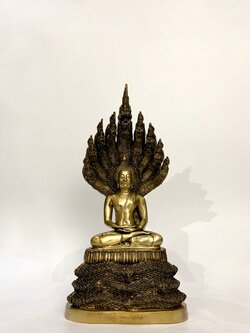 พระนาคปรก (นาค 9 เศียร) หน้าตัก 5.9 นิ้ว