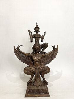 พระนารายณ์ทรงครุฑ สูง 25 นิ้ว