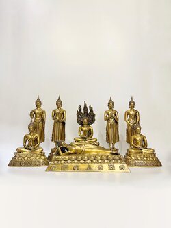 ชุด พระประจำวันเกิด (8องค์) หน้าตัก 5 นิ้ว