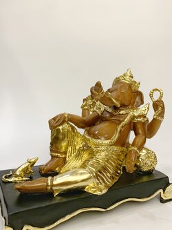 พระพิฆเนศ ปางเสวยสุข หน้าตัก 5 นิ้ว