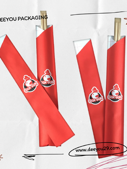 ซองตะเกียบพิมพ์โลโก้