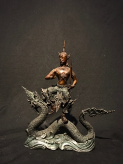 ท้าววิรูปักษ์ ท้าววิรูปักโขนาคราช หน้าตัก 5 นิ้ว