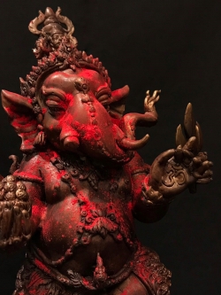 พระพิฆเนศ ปางนาฏราช หน้าตัก 9 นิ้ว