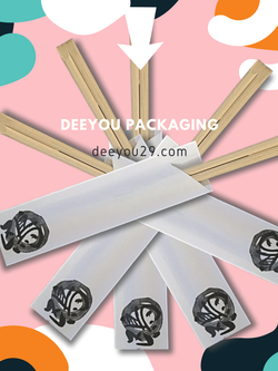 ซองตะเกียบพิมพ์โลโก้