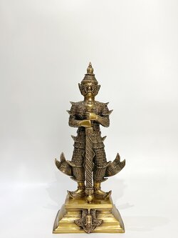 ท้าวเวสสุวรรณ จาตุมหาราชิกา ขนาดสูง 19 นิ้ว