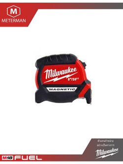 MILWAUKEE 48-22-0626 ตลับเมตรแม่เหล็ก 8 เมตร