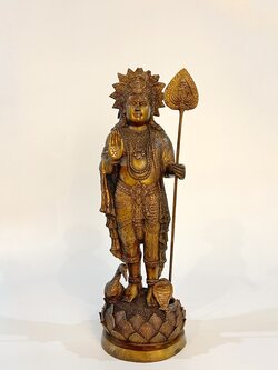 พระขันธกุมาร หน้าตัก 9 นิ้ว