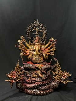 พระพิฆเนศ รุ่นโอมมหาเศรษฐี หน้าตัก 12 นิ้ว