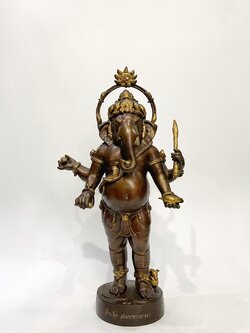 พระพิฆเนศ สำริด สำเร็จ สมปรารถนา