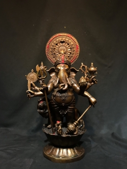 พระพิฆเนศ ปาง 51 ตา (ปางที่ 33) หน้าตัก 9 นิ้ว