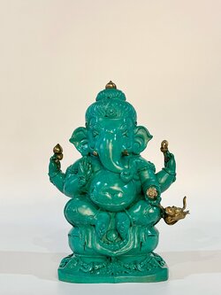 พระคเณศ สุข สมปรารถนา มหาสำเร็จ หน้าตัก 5 นิ้ว (หมายเลข 4)