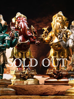 ปิด : ผลงาน "พระวินายักจตุรถีคเณศวร์" เทวรูปสรงน้ำ