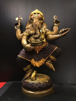 พระพิฆเนศ ปางลีลา หน้าตัก 16 นิ้ว