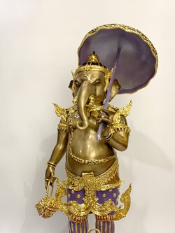 พระพิฆเนศ ปางมหาลาภ หน้าตัก 12 นิ้ว