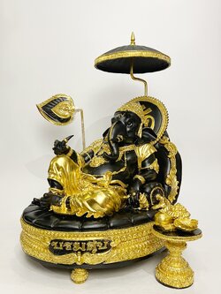 พระพิฆเนศ บรมสุข (ปางเสวยสุข) หน้าตัก 9 นิ้ว