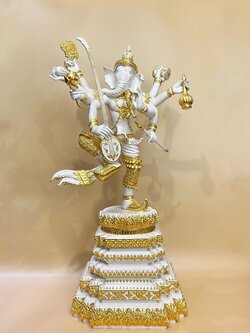 พระพิฆเนศ ปางนาฏราช หน้าตัก 12 นิ้ว