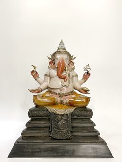 พระพิฆเนศ หน้าตัก 9 นิ้ว (เททองนำฤกษ์)