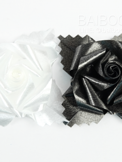 เหรียญโปรยทานกุหลาบบาน ขาวดำ 100 ชิ้น