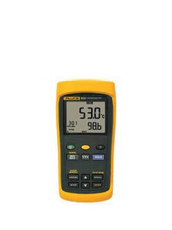 53-2 B เครื่องวัดอุณหภูมิแบบดิจิตอล เทอร์โมมิเตอร์แบบดิจิตอล ชนิดมือถือขนาด 1 ช่อง บันทึกค่าแบบ logging ได้ 500 จุดในตัว และต่อเชื่อมกับคอมพิวเตอร์เพื่อเขียนกราฟแสดงแนวโน้ม (Trend Plot)