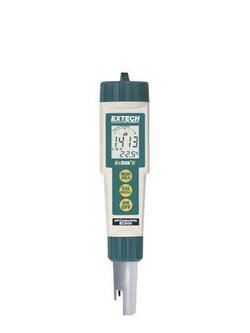 EXTECH รุ่น EC500 เครื่องวัดความนำไฟฟ้า Waterproof ExStik® II pH/Conductivity Meter Combination flat surface pH electrode with autoranging high accuracy Conductivity cell