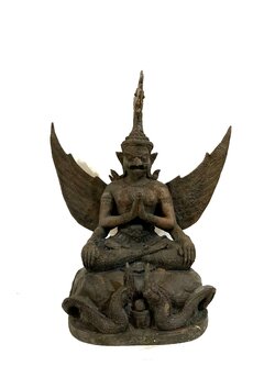 พญาครุฑ ปกปักษ์ท้องพระคลัง หน้าตัก 9 นิ้ว