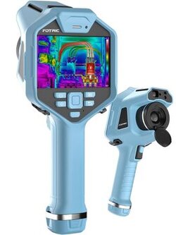 FOTRIC Ti5 กล้องถ่ายภาพความร้อน 384x288 pixels ย่านวัดอุณหภูมิ -20℃ to 550℃, Frame rate 30 Hz