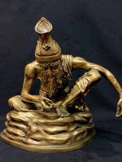 ปู่ฤาษีจับยาม หน้าตัก 12 นิ้ว