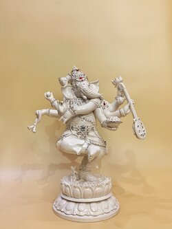 พระพิฆเนศ ปางร่ายรำ หน้าตัก 9 นิ้ว