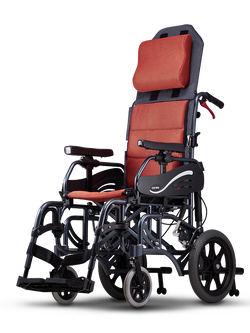 รถเข็นปรับเอน อลูมินัมอัลลอยด์ คาร์ม่า รุ่น VIP 515 (WheelChair KARMA VIP 515) วีลแชร์ปรับเอน ช่วยกระจายแรงกดทับ นั่งสบาย