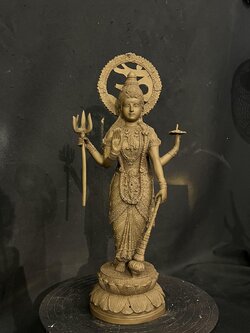 พระแม่อุมาเทวี หน้าตัก 9 นิ้ว