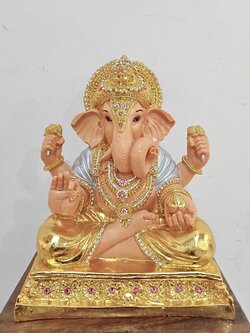 พระพิฆเนศ ดั๊กดูเศรษฐ์ หน้าตัก 9 นิ้ว