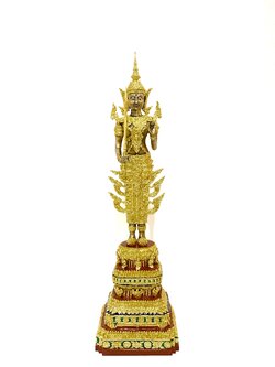 พระสยามเทวาธิราช ทรงเครื่องจักพรรดิ์ หน้าตัก 5 นิ้ว